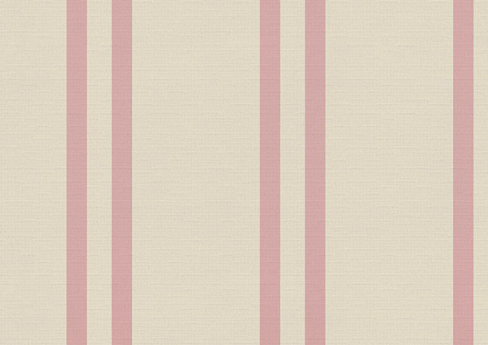 Adelaide, Winnies Stripe Rosies Pink - Roman Blind - Image 7